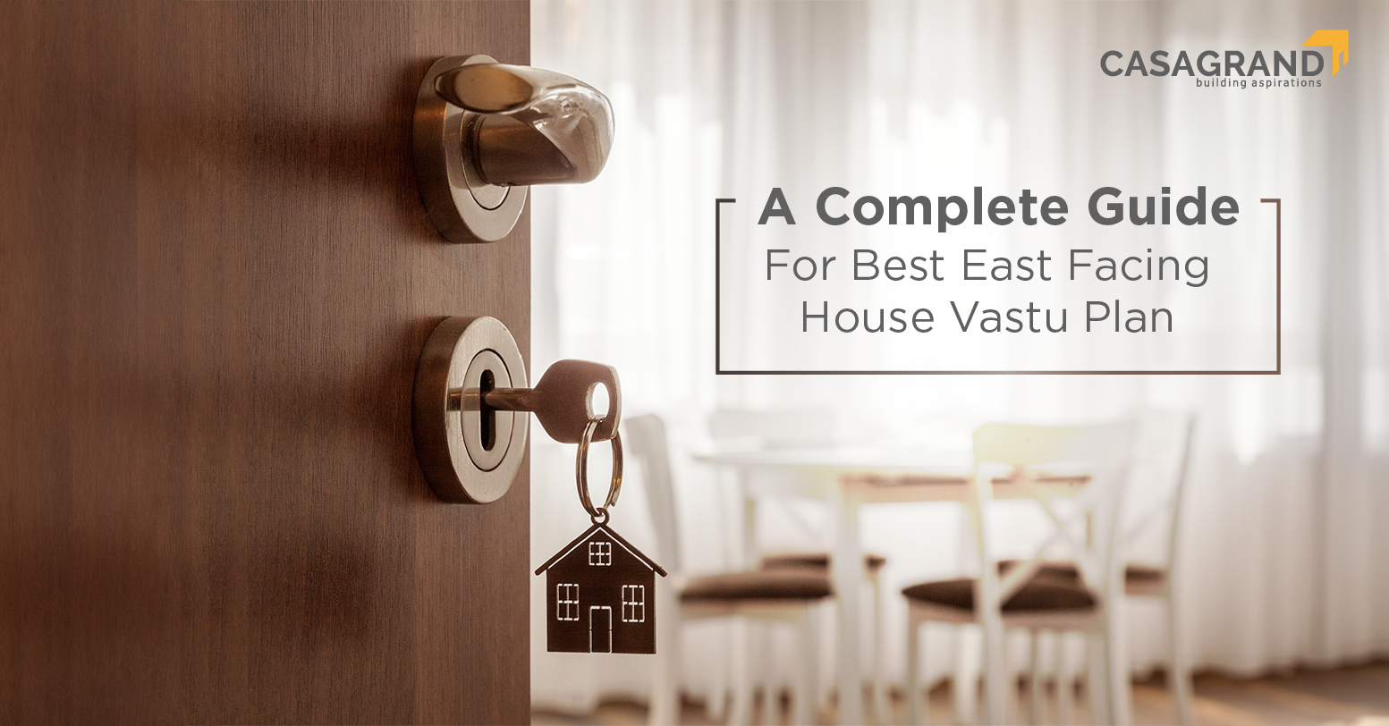 East Face House Plan with Vastu Shastra