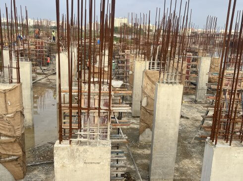 Casagrand Hola Sholinganallur Apartments Site Progress