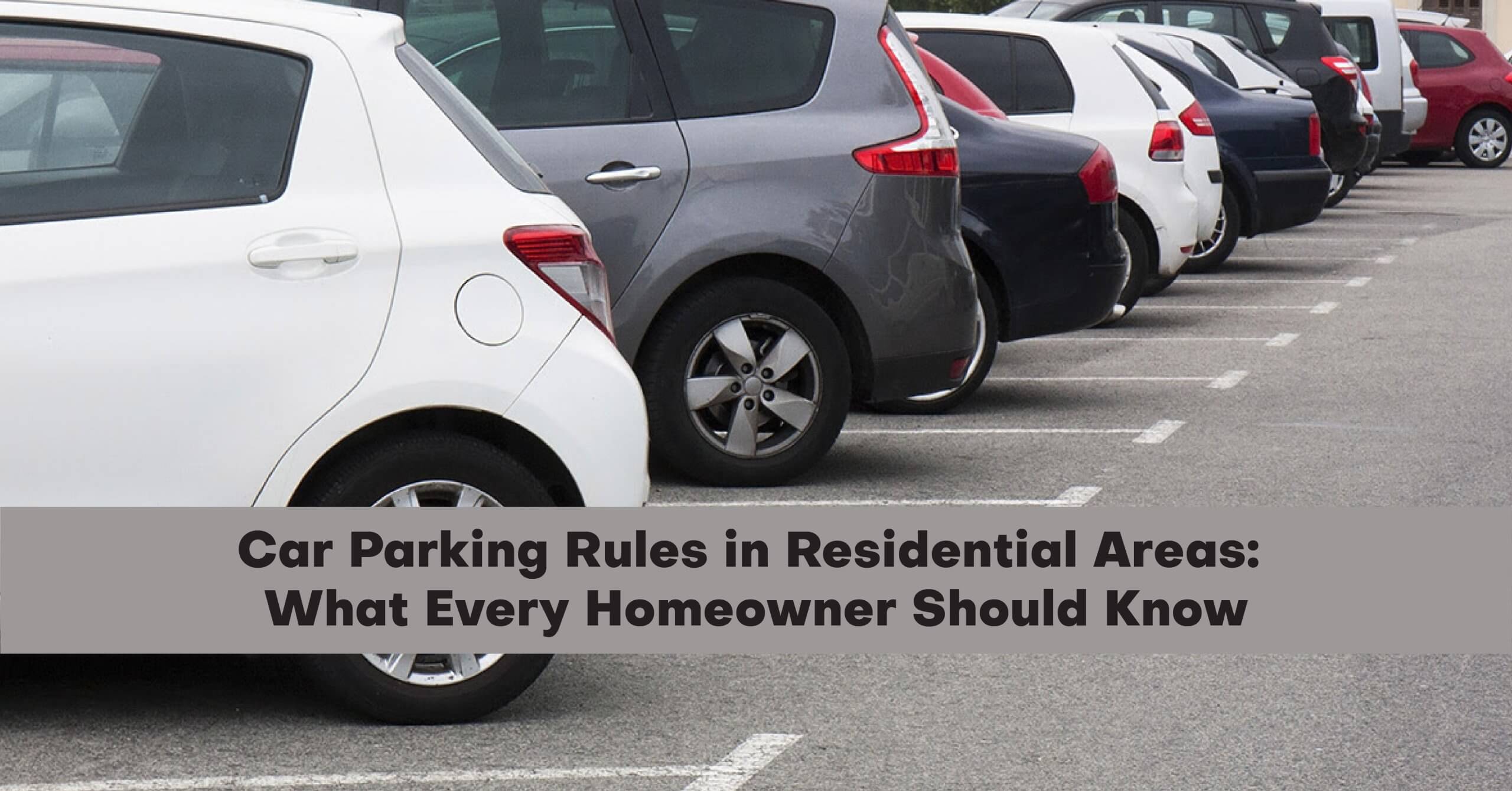 car parking rules in housing society